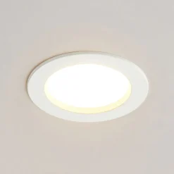 Arcchio Loftlamper|Indbygningsspots > LED-indbygningslampe Milaine, hvid, dæmpbar, sæt med 3 stk