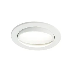 Loftlamper ^ Arcchio LED-indbygningslampe Katerin, hvid, drejelig, 2-pak