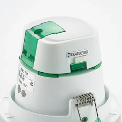 Loftlamper ^ Arcchio LED-indbygningslampe Katerin, hvid, drejelig, 2-pak