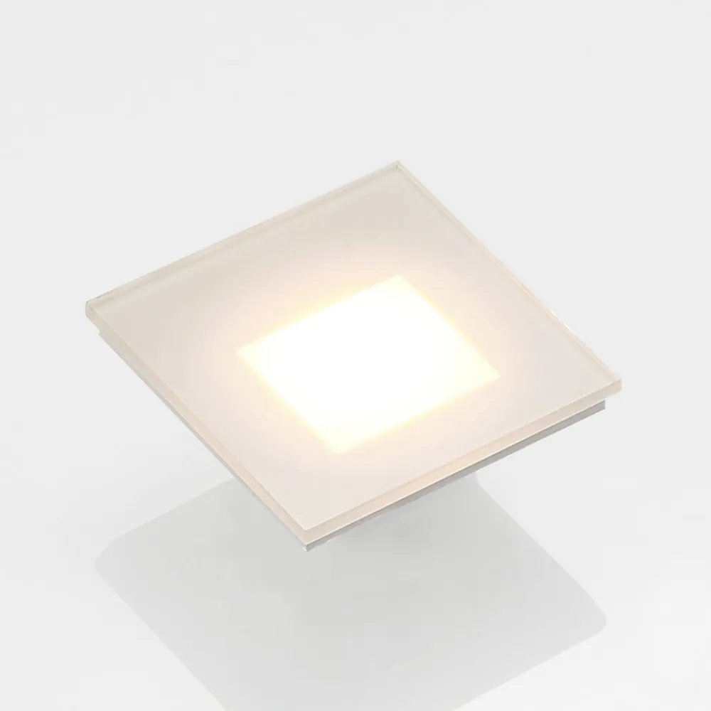 Arcchio Gang|Pendellamper > LED-indbygningslampe Vexi, 7,8 cm x 7,8 cm, hvid, CCT