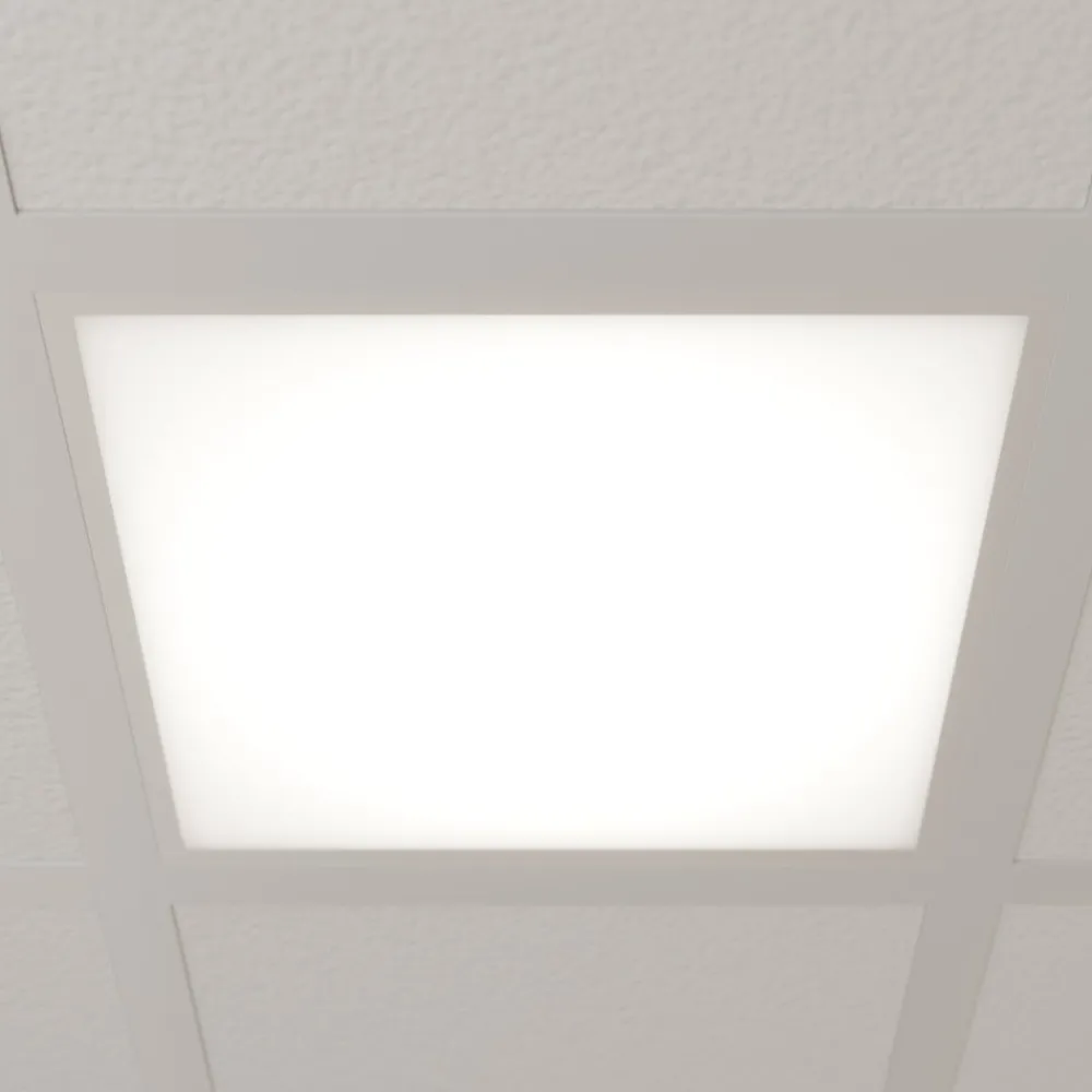 Arcchio Arbejdsrum/Kontor|Loftlamper > LED-indsatspanel Vinas, 4.000 K, 36 W, 62 cm x 62 cm
