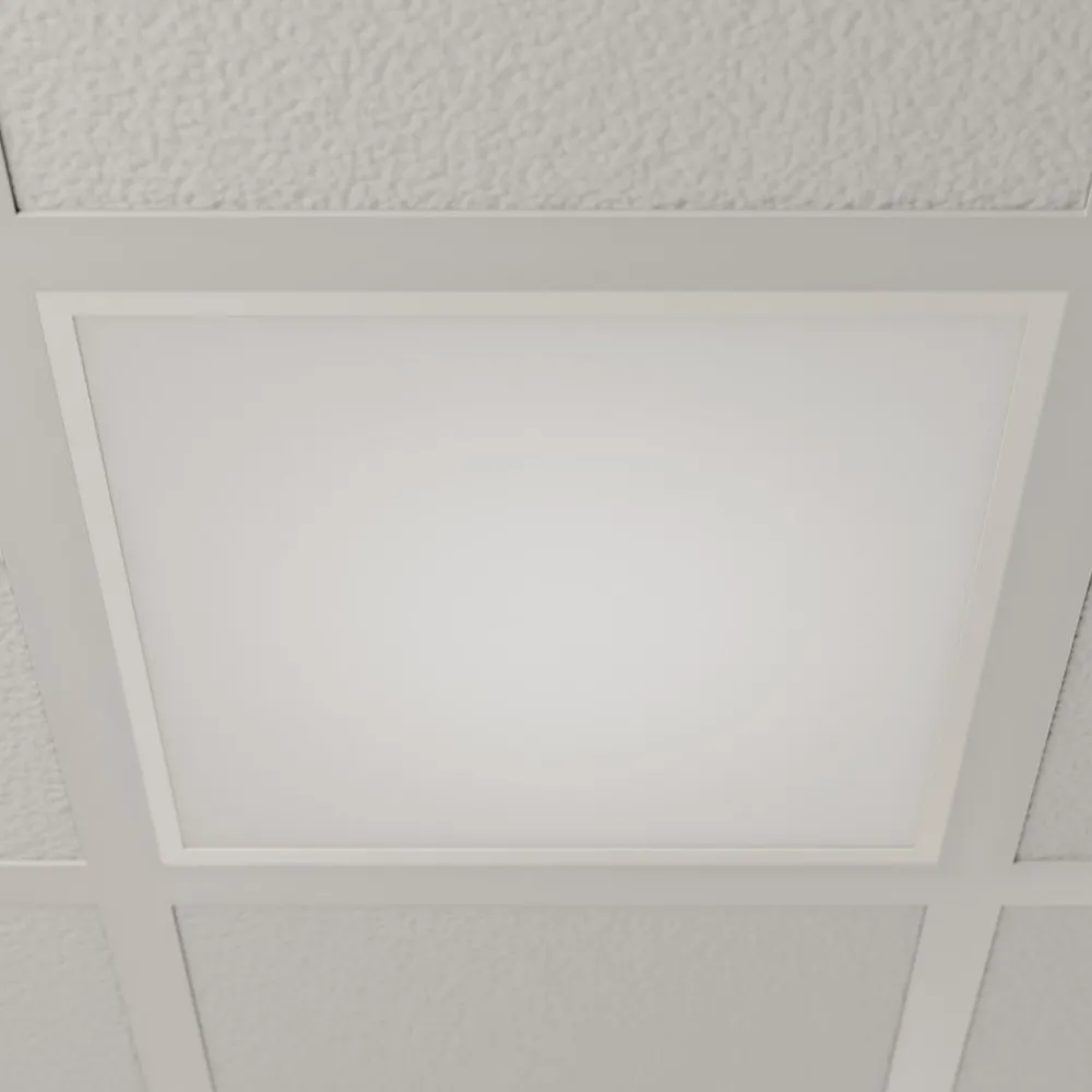 Arcchio Arbejdsrum/Kontor|Loftlamper > LED-indsatspanel Vinas, 4.000 K, 36 W, 62 cm x 62 cm