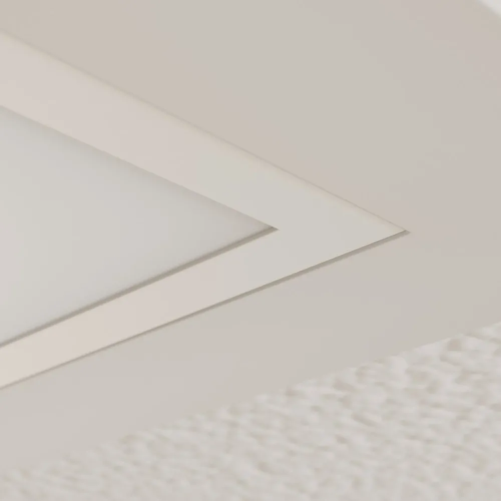 Arcchio Arbejdsrum/Kontor|Loftlamper > LED-indsatspanel Vinas, 4.000 K, 36 W, 62 cm x 62 cm