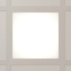 Arcchio Arbejdsrum/Kontor|Loftlamper > LED-indsatspanel Vinas, 4.000 K, 36 W, 62 cm x 62 cm