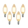 Arcchio Dæmpbar Led-Pære|Led Pærer > LED-kertepære E14, 4 W, 2.700 K, dæmpbar, sæt med 5 stk