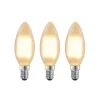 Arcchio Dæmpbar Led-Pære > LED-kertepære E14, 4 W, 2.700 K, dæmpbar, sæt med 3 stk