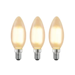 Arcchio Dæmpbar Led-Pære > LED-kertepære E14, 4 W, 2.700 K, dæmpbar, sæt med 3 stk