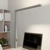 Arcchio Bordlamper > LED-klemmelampe Jolinda, sølv, metal, dæmpbar