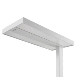 Arcchio Arbejdsrum/Kontor|Bordlamper > LED-klemmelampe Logan, hvid, dæmpbar, sensor