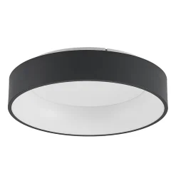 Arcchio Gang|Loftlamper > LED-loftlampe Aleksi, Ø 45 cm, sort, metal, CCT