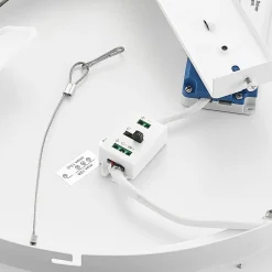 Arcchio Gang|Loftlamper > LED-loftlampe Aleksi, Ø 45 cm, sort, metal, CCT