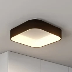 Arcchio Gang|Loftlamper > LED-loftlampe Aleksi, 45 x 45 cm, sort, CCT