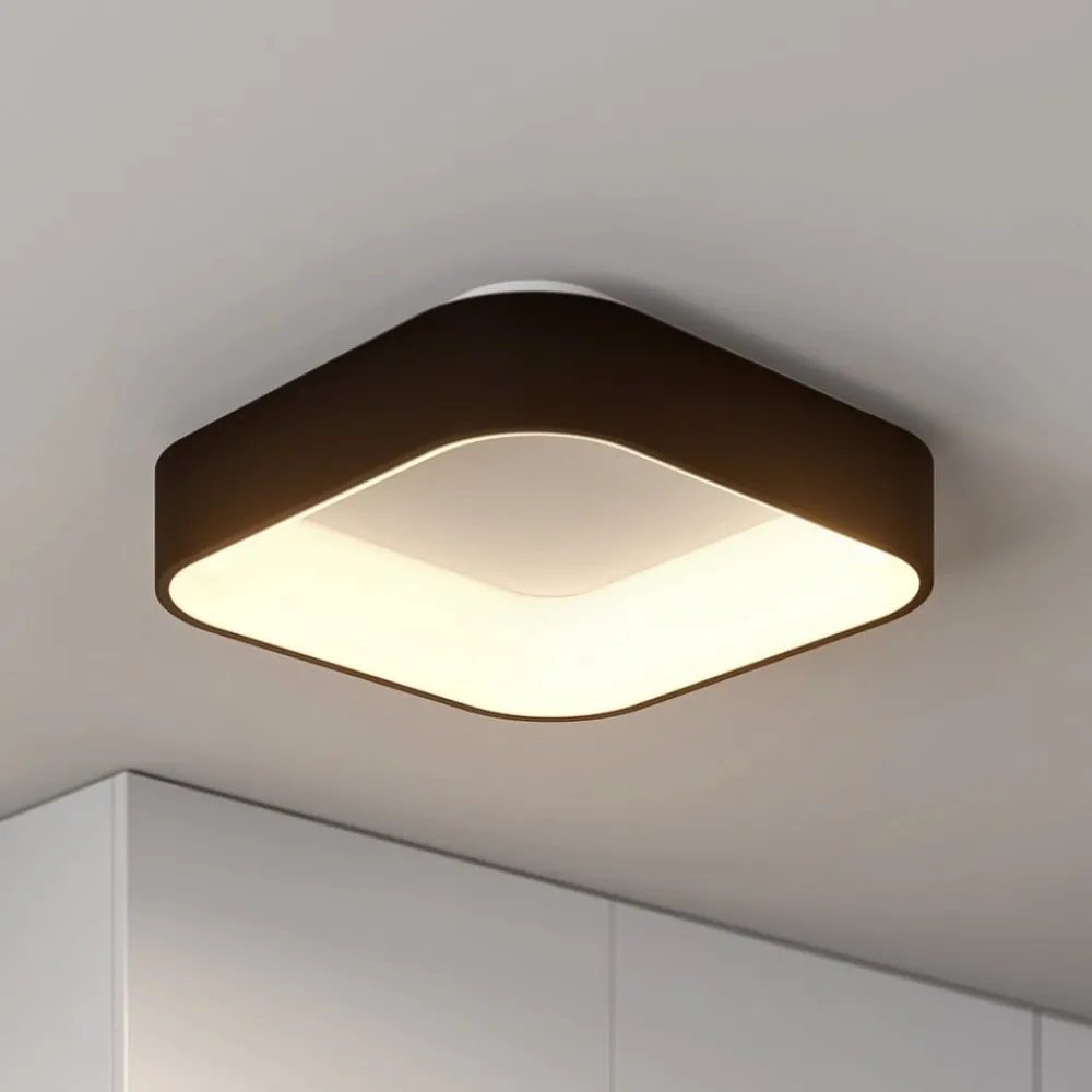 Arcchio Gang|Loftlamper > LED-loftlampe Aleksi, 45 x 45 cm, sort, CCT