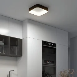 Arcchio Gang|Loftlamper > LED-loftlampe Aleksi, 45 x 45 cm, sort, CCT