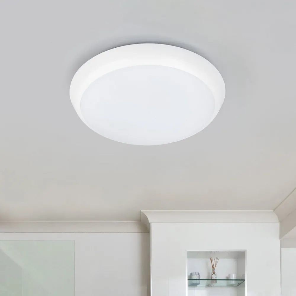 Loftlamper ^ Arcchio LED-loftlampe Augustin, Ø 20 cm, 4.000 K, IP54