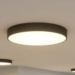 Loftlamper|Loftlamper ^ Arcchio LED-loftlampe Noabelle, Ø 80 cm, sort, metal