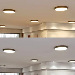 Loftlamper|Loftlamper ^ Arcchio LED-loftlampe Noabelle, Ø 80 cm, sort, metal