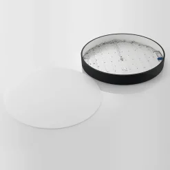 Loftlamper|Loftlamper ^ Arcchio LED-loftlampe Noabelle, Ø 80 cm, sort, metal
