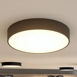 Arcchio Loftlamper|Loftlamper > LED-loftlampe Noabelle, Ø 60 cm, sort, metal