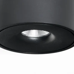 Loftlamper|Loftlamper ^ Arcchio LED-loftlampe Rotari, Ø 12 cm, op & ned, sort