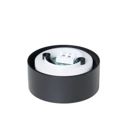 Loftlamper|Loftlamper ^ Arcchio LED-loftlampe Rotari, Ø 12 cm, op & ned, sort