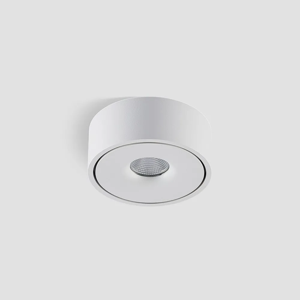 Arcchio Loftlamper|Loftlamper > LED-loftlampe Rotari, hvid, metal, Ø 12 cm