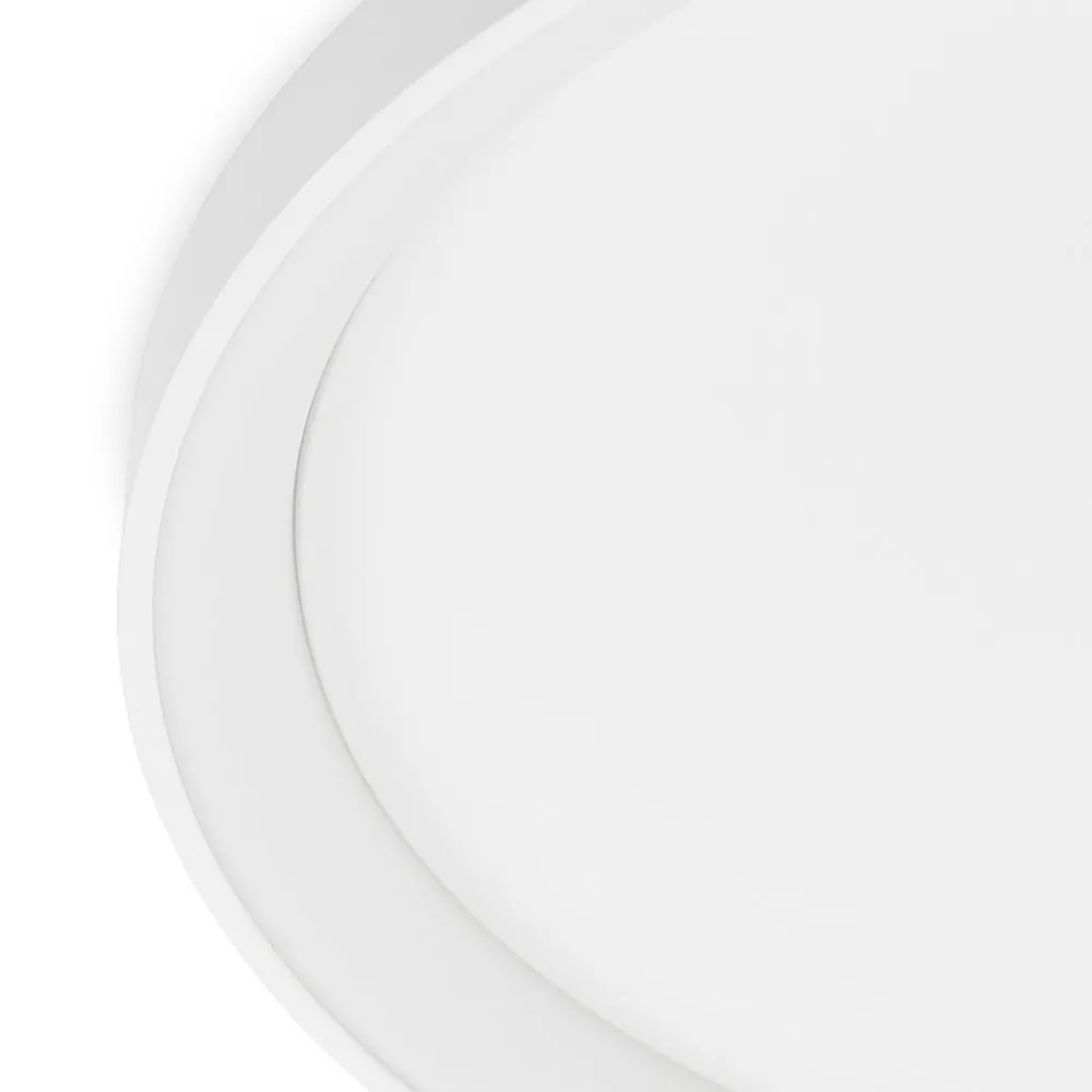 Arcchio Gang|Loftlamper > LED-loftlampe Vivy, Ø 58 cm, hvid, metal