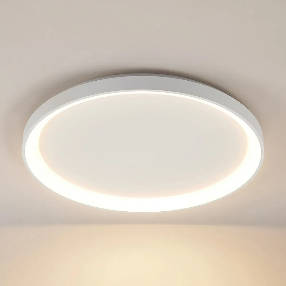 Arcchio Gang|Loftlamper > LED-loftlampe Vivy, Ø 58 cm, hvid, metal