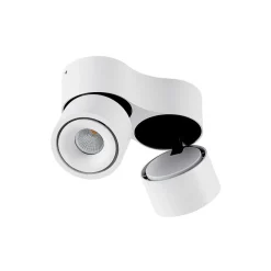 Gang|Loftlamper ^ Arcchio LED-loftspot Rotari, hvid, 2 lyskilder, 1362lm