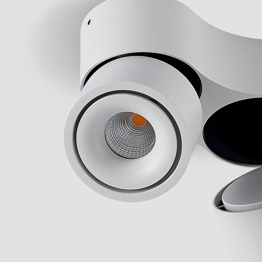Gang|Loftlamper ^ Arcchio LED-loftspot Rotari, hvid, 2 lyskilder, 1362lm