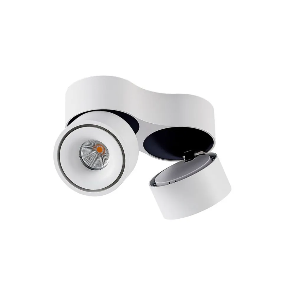 Arcchio Gang|Loftlamper > LED-loftspot Rotari, hvid, 2 lyskilder, 2270lm