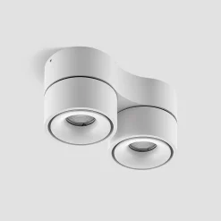 Arcchio Gang|Loftlamper > LED-loftspot Rotari, hvid, 2 lyskilder, 2270lm