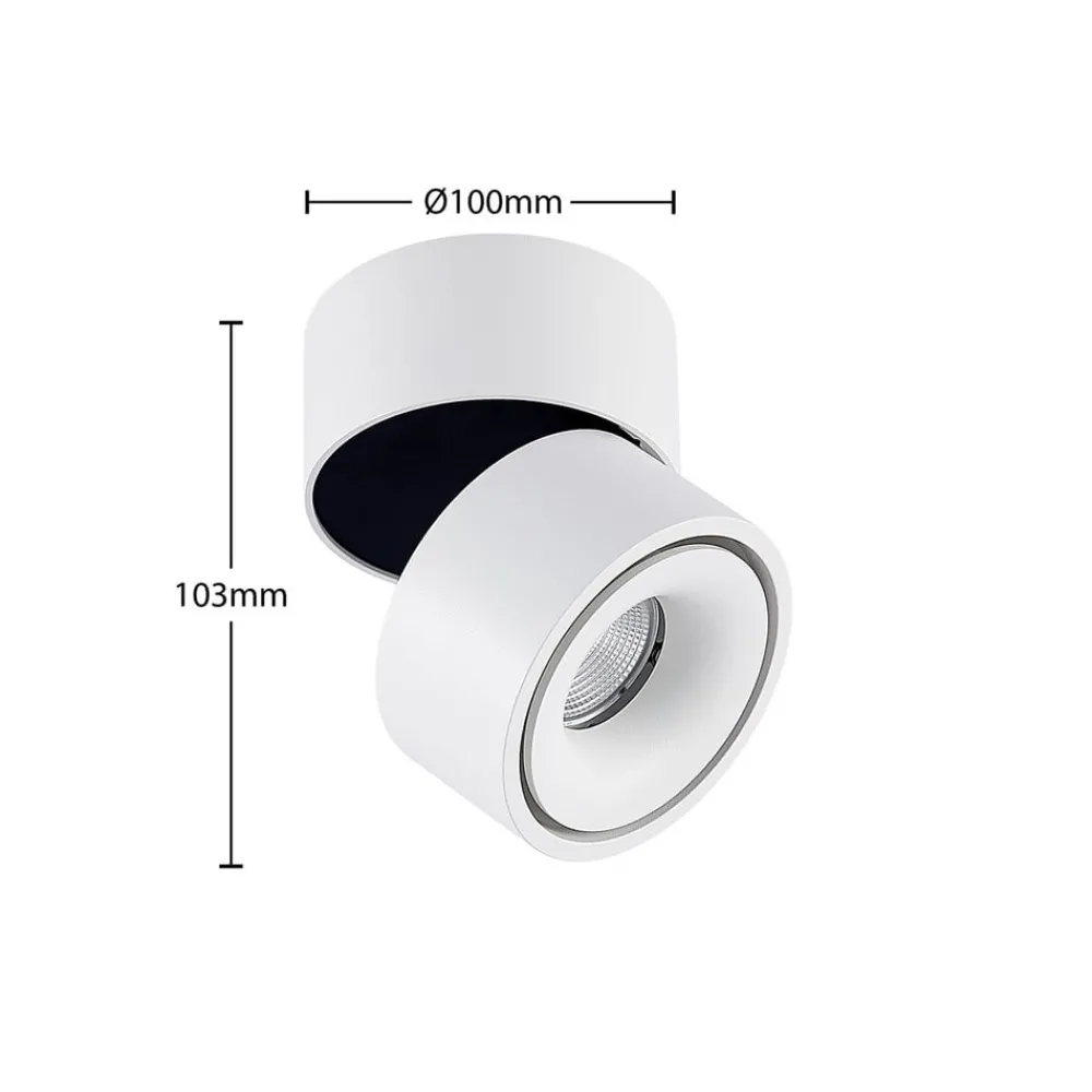 Arcchio Gang|Loftlamper > LED-loftspot Rotari, hvid, 1 lyskilde, 946lm