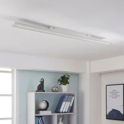 Arbejdsrum/Kontor|Loftlamper ^ Arcchio LED-panel Arya, 120 cm, hvid, dæmpbar, aluminium