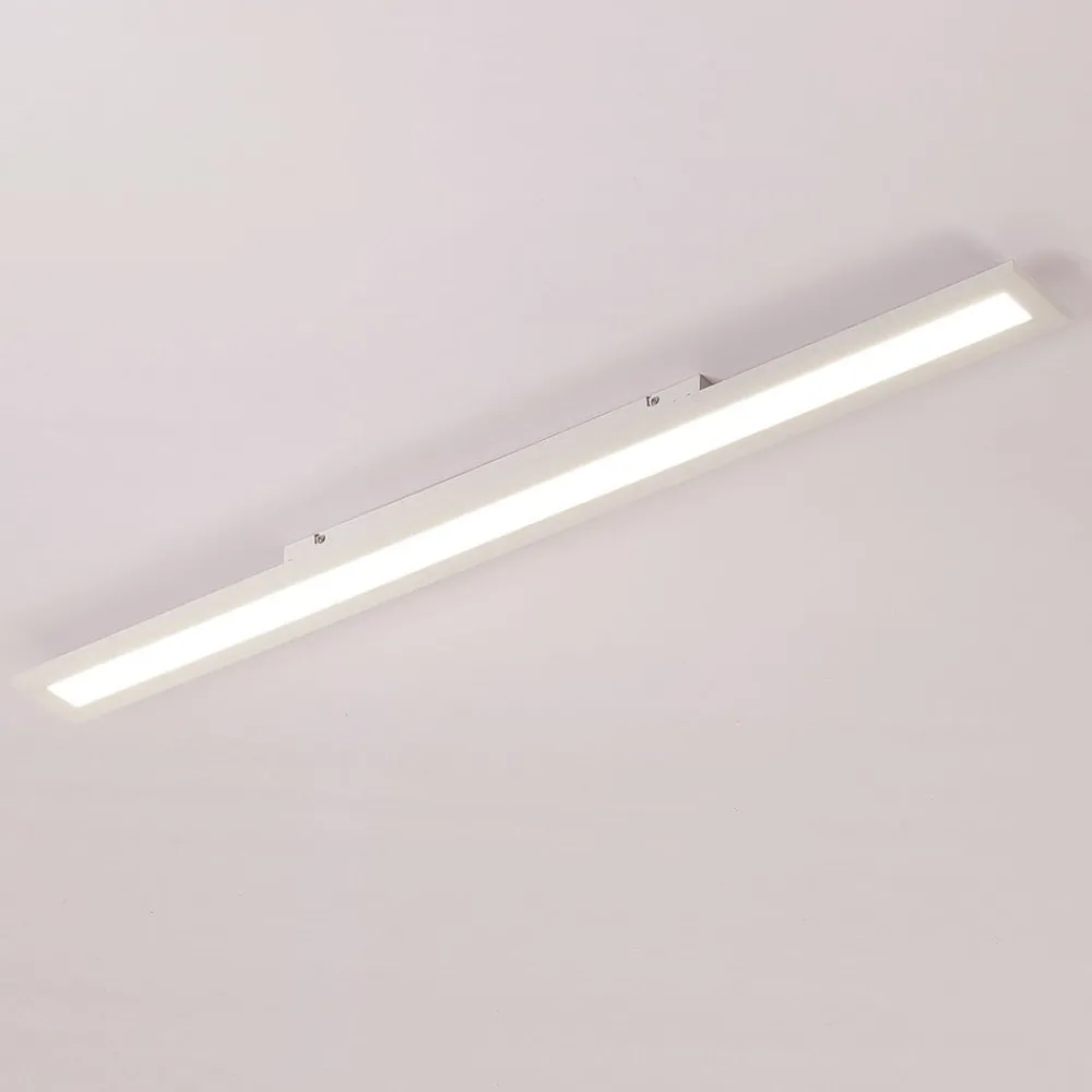 Arbejdsrum/Kontor|Loftlamper ^ Arcchio LED-panel Arya, 120 cm, hvid, dæmpbar, aluminium