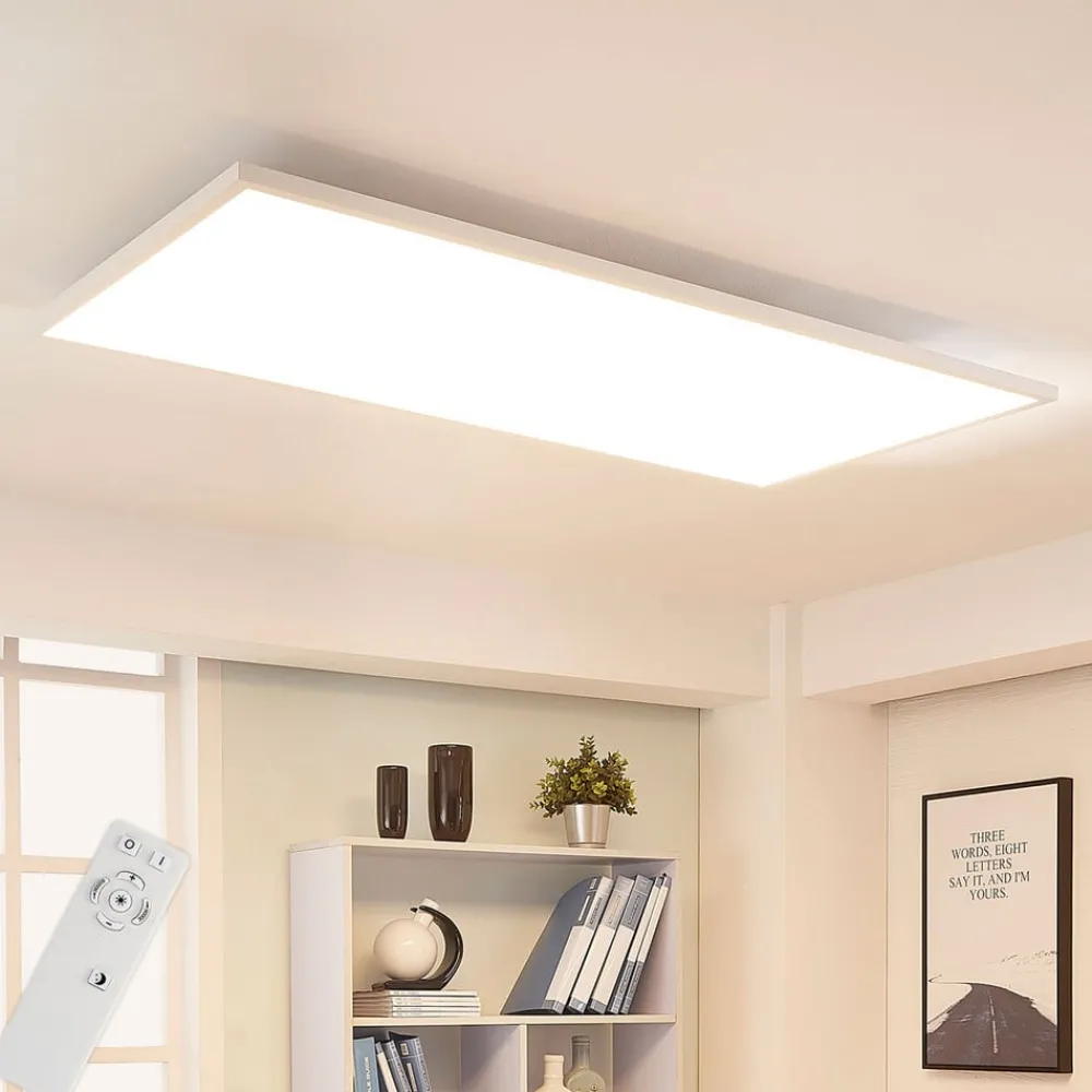 Arcchio Arbejdsrum/Kontor|Loftlamper > LED-panel Arya, dæmpbart, 119 cm x 59 cm, metal
