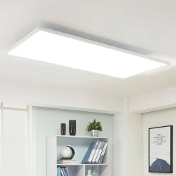 Arcchio Arbejdsrum/Kontor|Loftlamper > LED-panel Arya, dæmpbart, 119 cm x 59 cm, metal