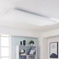 Arcchio Arbejdsrum/Kontor|Loftlamper > LED-panel Arya, dæmpbart, 119 cm x 59 cm, metal