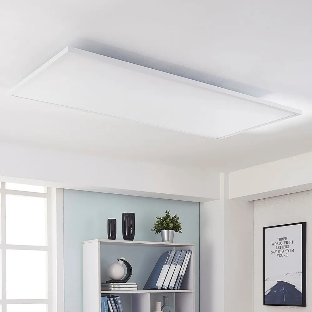 Arcchio Arbejdsrum/Kontor|Loftlamper > LED-panel Arya, dæmpbart, 119 cm x 59 cm, metal