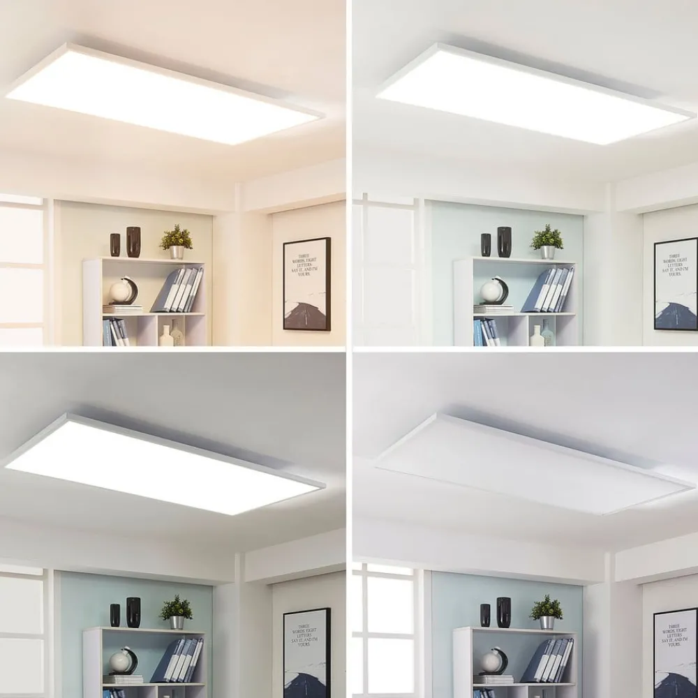 Arcchio Arbejdsrum/Kontor|Loftlamper > LED-panel Arya, dæmpbart, 119 cm x 59 cm, metal
