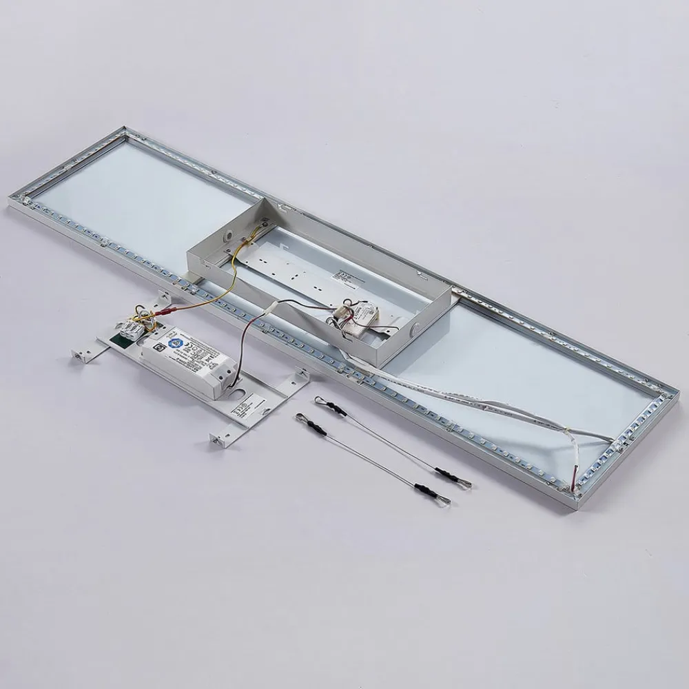 Arcchio Loftlamper|Loftlamper > LED-panel Brenda, 120 x 30 cm, CCT, fjernbetjening