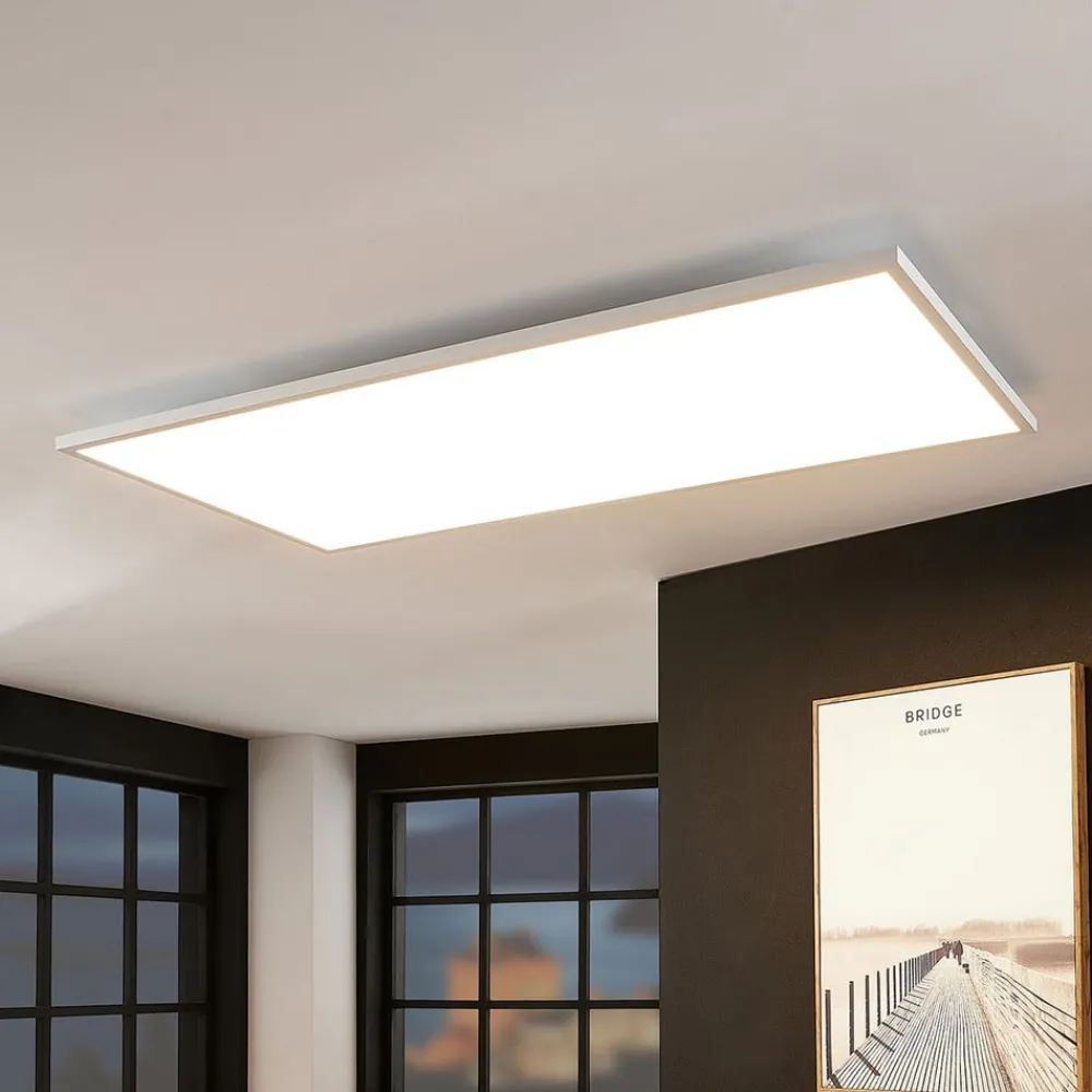 Arcchio Loftlamper|Loftlamper > LED-panel Brenda, 120 x 60 cm, CCT, fjernbetjening