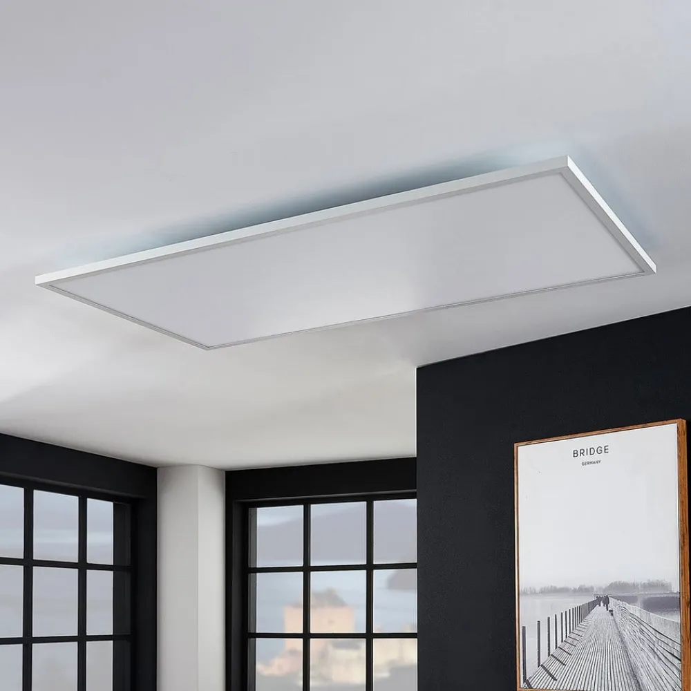 Arcchio Loftlamper|Loftlamper > LED-panel Brenda, 120 x 60 cm, CCT, fjernbetjening