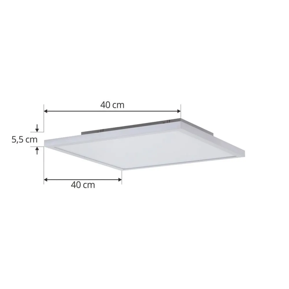 Arcchio Loftlamper > LED-panel Brenda, 40 x 40 cm, CCT, fjernbetjening