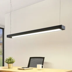 Arcchio Arbejdsrum/Kontor|Pendellamper > LED-pendellampe Cuna, sort, 122 cm, metal