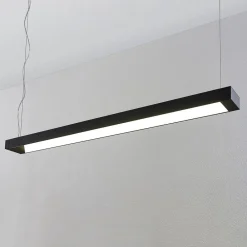 Arcchio Arbejdsrum/Kontor|Pendellamper > LED-pendellampe Cuna, sort, 122 cm, metal