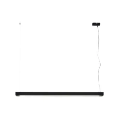Arcchio Arbejdsrum/Kontor|Pendellamper > LED-pendellampe Cuna, sort, 122 cm, metal