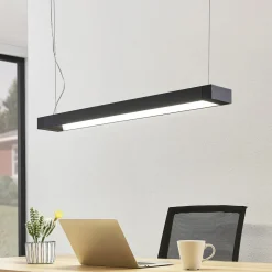 Arcchio Arbejdsrum/Kontor > LED-pendellampe Cuna, 92 cm, sort, metal