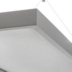 Arcchio Arbejdsrum/Kontor|Pendellamper > LED-pendellampe Dorean, sølv, metal, 120 cm