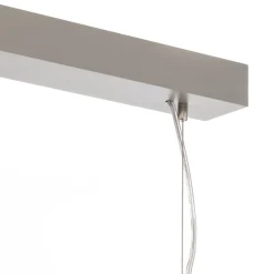 Arcchio Arbejdsrum/Kontor|Pendellamper > LED-pendellampe Dorean, sølv, metal, 120 cm